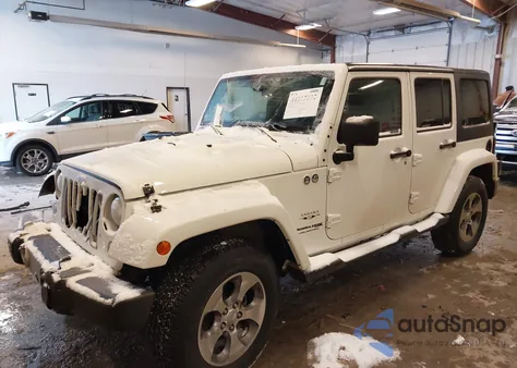 2018 Jeep Wrangler Jk Unlimited Sahara 4X4 z USA, uszkodzony, nr VIN 1C4BJWEG4JL823089